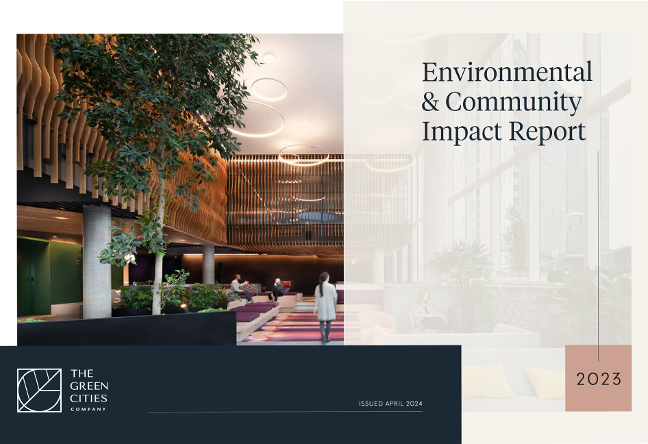 Green Cities’ Releases Annual Environmental & Community Impact Report