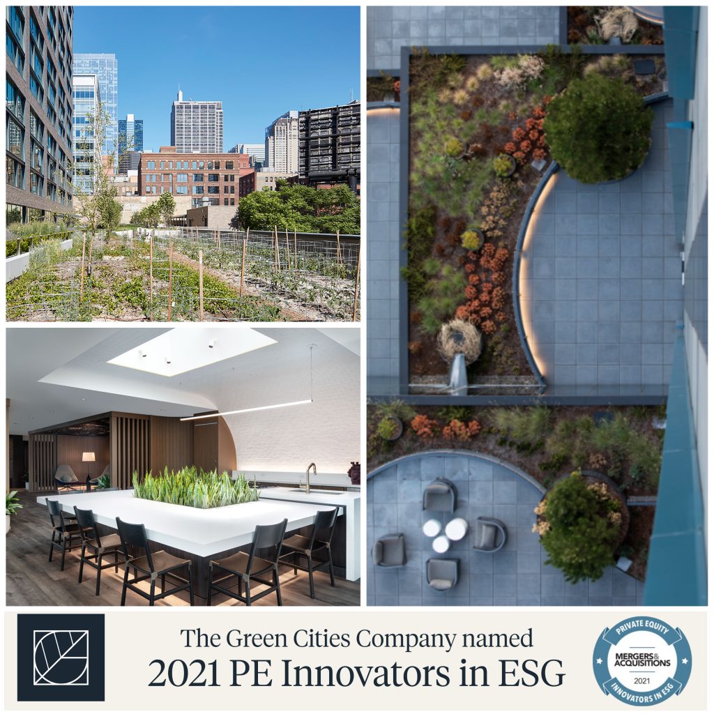 The Green Cities Company Named to M&A 2021 PE Innovators in ESG